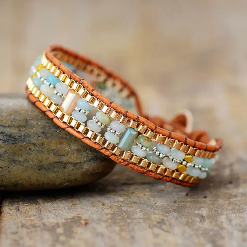 Pulseira Espiritual com Amazonita